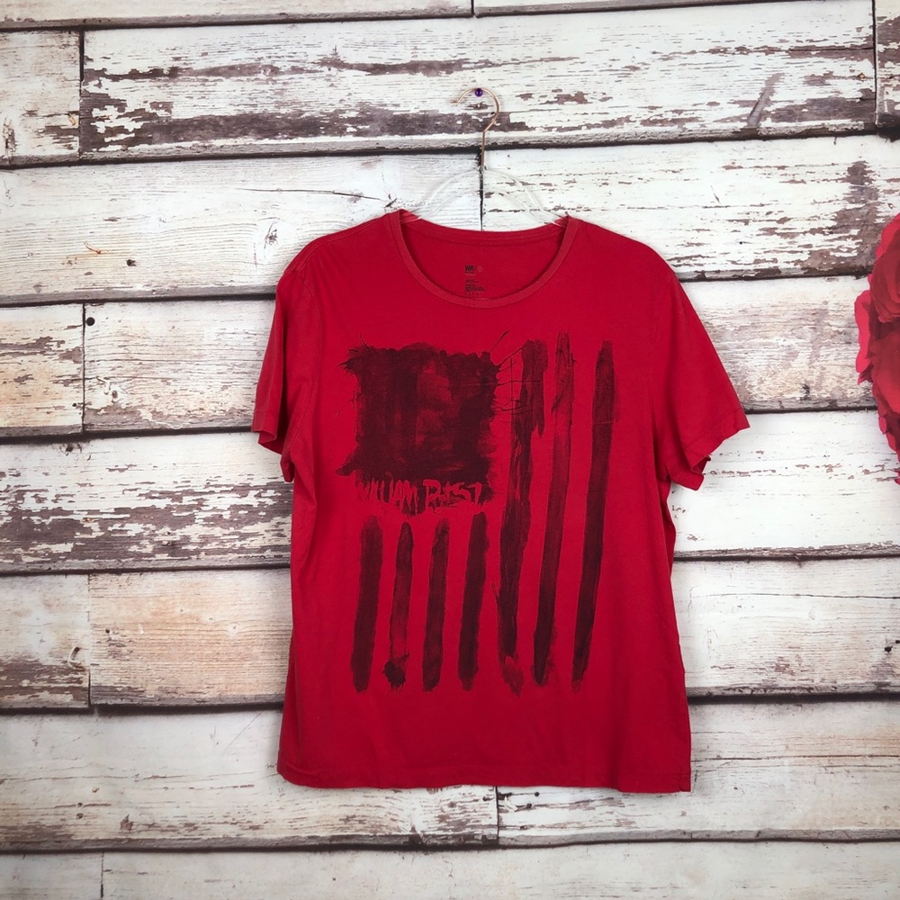 William Rast for target america flag Tshirt